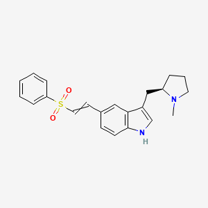 (R)-5-(2-Phenylsulfonylethenyl)-3-(N-methylpyrrolidin-2-ylmethyl)-1H-indole