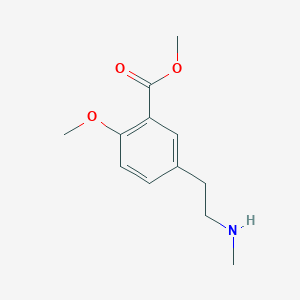 Methyl 2-methoxy-5-(2-(methylamino)ethyl)benzoate