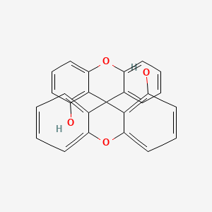 molecular formula C25H16O4 B8600712 (+/-)-9,9'-Spirobixanthene-1,1'-diol CAS No. 785836-56-8
