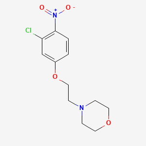 4-(2-(3-Chloro-4-nitrophenoxy)ethyl)morpholine