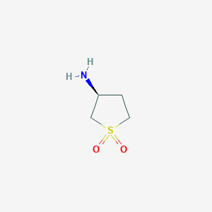 [(3S)-1,1-dioxidotetrahydro-3-thienyl]amine