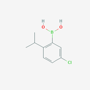 [5-Chloro-2-(propan-2-yl)phenyl]boronic acid