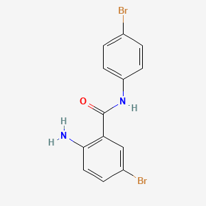 N-(4-Bromophenyl)-2-amino-5-bromobenzamide