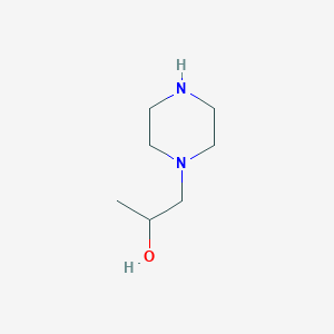 molecular formula C7H16N2O B086012 1-(Piperazin-1-yl)propan-2-ol CAS No. 1074-54-0