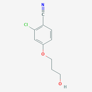 2-Chloro-4-(3-hydroxy-propoxy)-benzonitrile