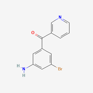 (3-Amino-5-bromo-phenyl)-pyridin-3-yl-methanone
