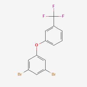 1,3-Dibromo-5-[3-(trifluoromethyl)phenoxy]benzene