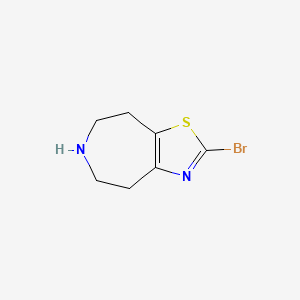 2-Bromo-5,6,7,8-tetrahydro-4H-thiazolo[4,5-d]azepine