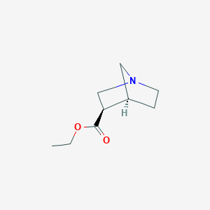 Ethyl (3R,4S)-1-azabicyclo[2.2.1]heptane-3-carboxylate