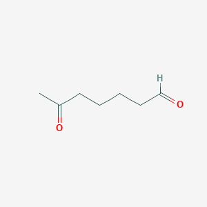 molecular formula C7H12O2 B8601428 6-Oxoheptanal CAS No. 19480-04-7