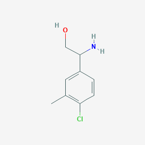 2-Amino-2-(4-chloro-3-methylphenyl)ethanol