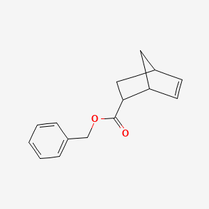 molecular formula C15H16O2 B8601591 Benzyl bicyclo[2.2.1]hept-5-ene-2-carboxylate 