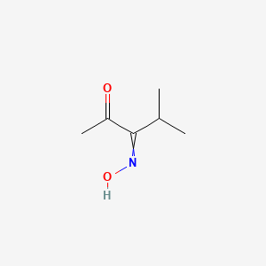 molecular formula C6H11NO2 B8601661 4-Methyl-3-oximino-2-pentanone CAS No. 5440-21-1