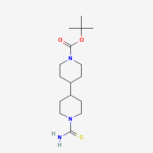Tert-butyl 1'-(aminocarbonothioyl)-4,4'-bipiperidine-1-carboxylate