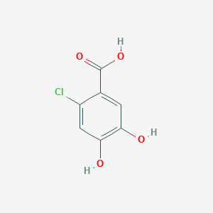 2-Chloro-4,5-dihydroxybenzoic acid
