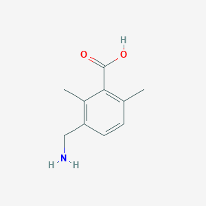 3-(Aminomethyl)-2,6-dimethylbenzoic acid