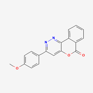 3-(4-Methoxyphenyl)-6H-[2]benzopyrano[4,3-c]pyridazin-6-one