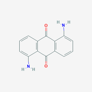 molecular formula C14H10N2O2 B086024 1,5-二氨基蒽醌 CAS No. 129-44-2