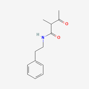 2-methyl-3-oxo-N-phenethyl-butyramide