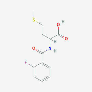 N-(2-Fluorobenzoyl)methionine