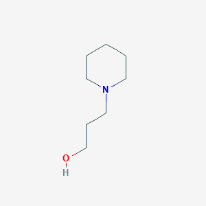 molecular formula C8H17NO B086026 1-Piperidinepropanol CAS No. 104-58-5