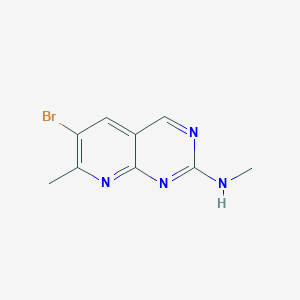 6-Bromo-N,7-dimethylpyrido[2,3-d]pyrimidin-2-amine