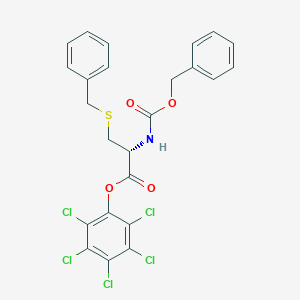 Perchlorophenyl S-benzyl-N-(benzyloxycarbonyl)-L-cysteinate