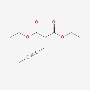 2-(2-Butynyl)malonic acid diethyl ester