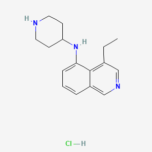4-(4-Ethyl-5-isoquinolyl)aminopiperidine hydrochloride
