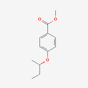 molecular formula C12H16O3 B8602845 Methyl 4-{[(2S)-butan-2-yl]oxy}benzoate CAS No. 635702-39-5