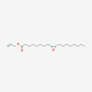 molecular formula C21H38O3 B086029 Octadecanoic acid, 9,10-epoxy-, allyl ester CAS No. 123-36-4