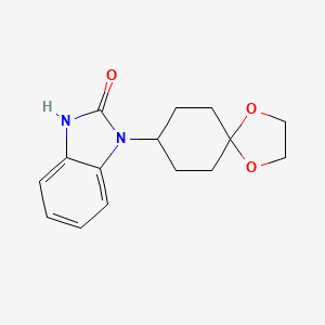 1-(1,4-dioxaspiro[4.5]decan-8-yl)-1H-benzo[d]imidazol-2(3H)-one