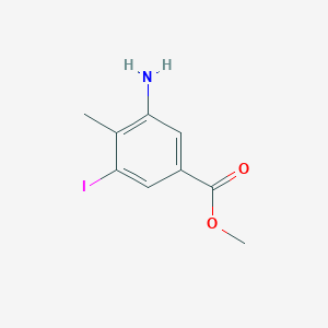 Methyl 3-amino-5-iodo-4-methylbenzoate