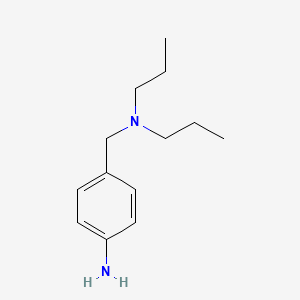 4-Dipropylaminomethyl-aniline