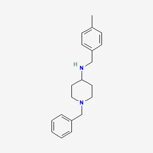 4-((4-Methylphenyl)methyl)amino-1-phenylmethylpiperidine