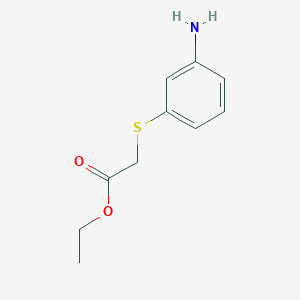 (3-Amino-phenylsulfanyl)-acetic acid ethyl ester
