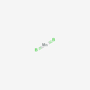 molecular formula B2Mn B086033 Manganese boride (MnB2) CAS No. 12228-50-1