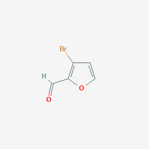 molecular formula C5H3BrO2 B086034 3-Bromofuran-2-carbaldehyde CAS No. 14757-78-9