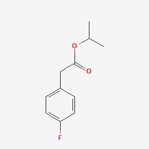 molecular formula C11H13FO2 B8603573 Isopropyl 4-fluorophenylacetate 