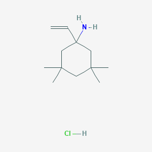 3,3,5,5-Tetramethyl-1-vinylcyclohexanamine hydrochloride