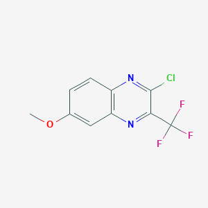 2-Chloro-6-methoxy-3-(trifluoromethyl)quinoxaline
