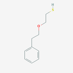 molecular formula C10H14OS B8603629 2-(2-PHENYLETHOXY)ETHANETHIOL CAS No. 10160-69-7