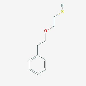 molecular formula C10H14OS B8603629 2-(2-Phenylethoxy)ethane-1-thiol CAS No. 10160-69-7
