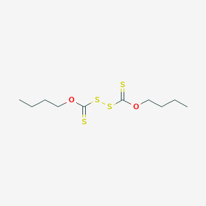 molecular formula C10H18O2S4 B086037 二丁基黄原酸二硫 CAS No. 105-77-1