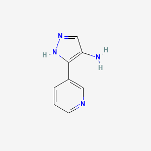 3-pyridin-3-yl-1H-pyrazol-4-ylamine