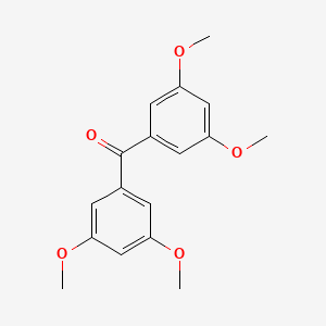 molecular formula C17H18O5 B8603839 Bis(3,5-dimethoxyphenyl)methanone CAS No. 184090-09-3