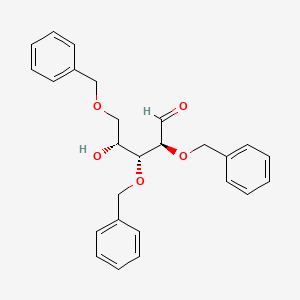 (2S,3R,4R)-2,3,5-Tris(benzyloxy)-4-hydroxypentanal