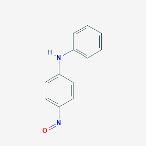 molecular formula C12H10N2O B086041 4-Nitroso-N-phenylaniline CAS No. 156-10-5