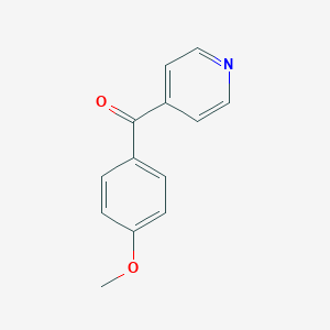 molecular formula C13H11NO2 B086043 (4-Methoxyphenyl)(4-pyridyl)methanone CAS No. 14548-47-1