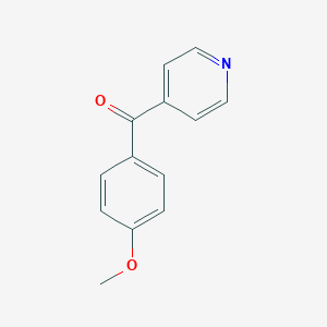 molecular formula C13H11NO2 B086043 4-(4-Methoxybenzoyl)pyridine CAS No. 14548-47-1
